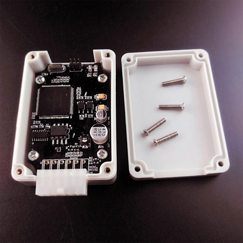 4pcs Weatherproof Junction Box Electronic Control Housing Plastic Box for Electrical Connection  In Home & Garden