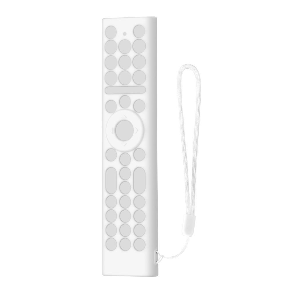 For HISENSE ERF2K38H Dust-Proof Remote Control Cover with Lanyard Full-Coverage Silicone Protective Case Drop-Proof RC Cover