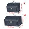 PU Leather Car Trunk Organizer Box Folding Large Capacity Auto Multiuse Tools Storage Bag Auto Accessories Storage Bag