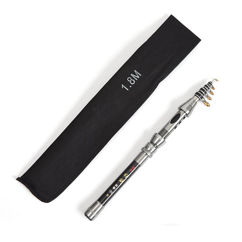 Telescopic Spinning Ring Rod Fishing Stick Professional Fishing Rod Carbon Fiber