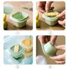 Square Ice Cube Molds Food Grade Silicone Ice Cream Mould Tray with Popsicle Stick Mini DIY Jelly Pudding Ice Ball Maker Tools