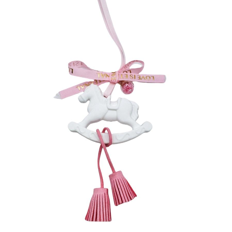 1pc Horse Car Aromatherapy Hanging Decoration Bathroom Bedroom Wardrobe Aromatherapy Plaster Hanging Ornament