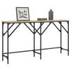 VidaXL Console Table Sonoma Oak 140x29x75 Cm Engineered Wood 837758
