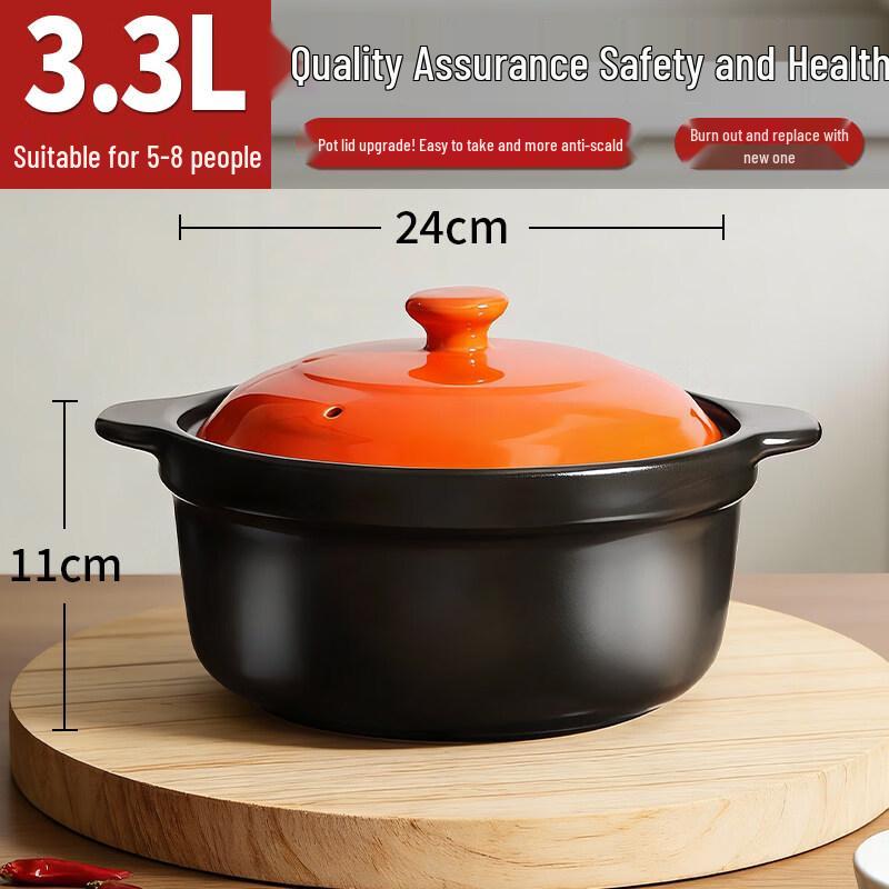 

Thickened Ceramic Casserole Pot