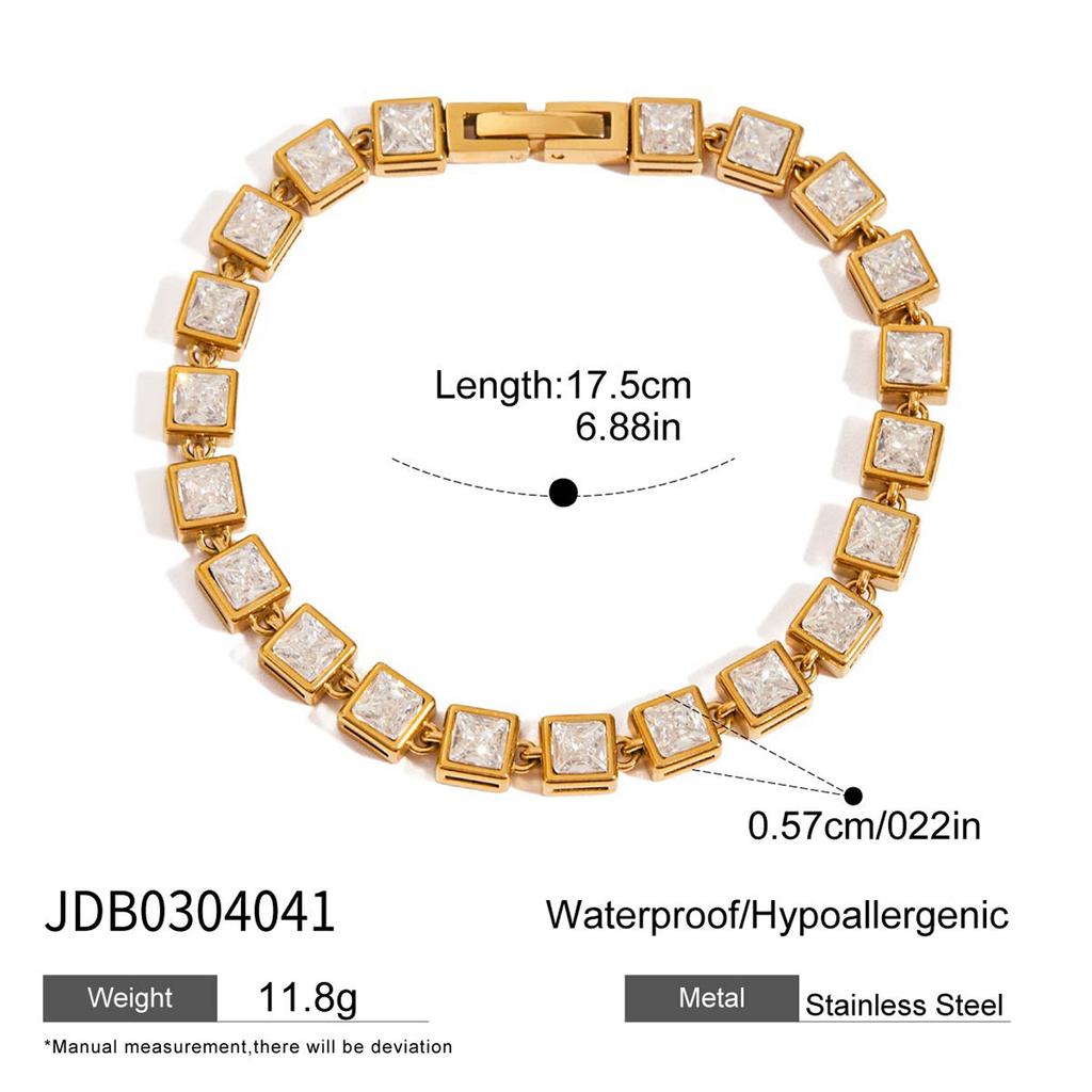 JYL TS Bracelet  Shine 18K Style Enhances Luxury & Wealth