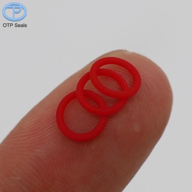 100 Packs 5.5mm x 1mm ID*CS red Polyurethane O-Ring seal PU Wear-resistant seals Non-Standard parts factory Customized Wholesale