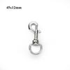 16/20/25mm Bag Belt Buckle Universal DIY Craft Metal Removable Hook Trigger Clip Buckle