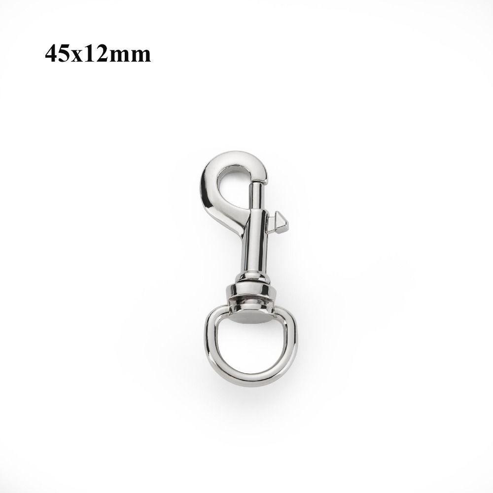 16/20/25mm Bag Belt Buckle Universal DIY Craft Metal Removable Hook Trigger Clip Buckle