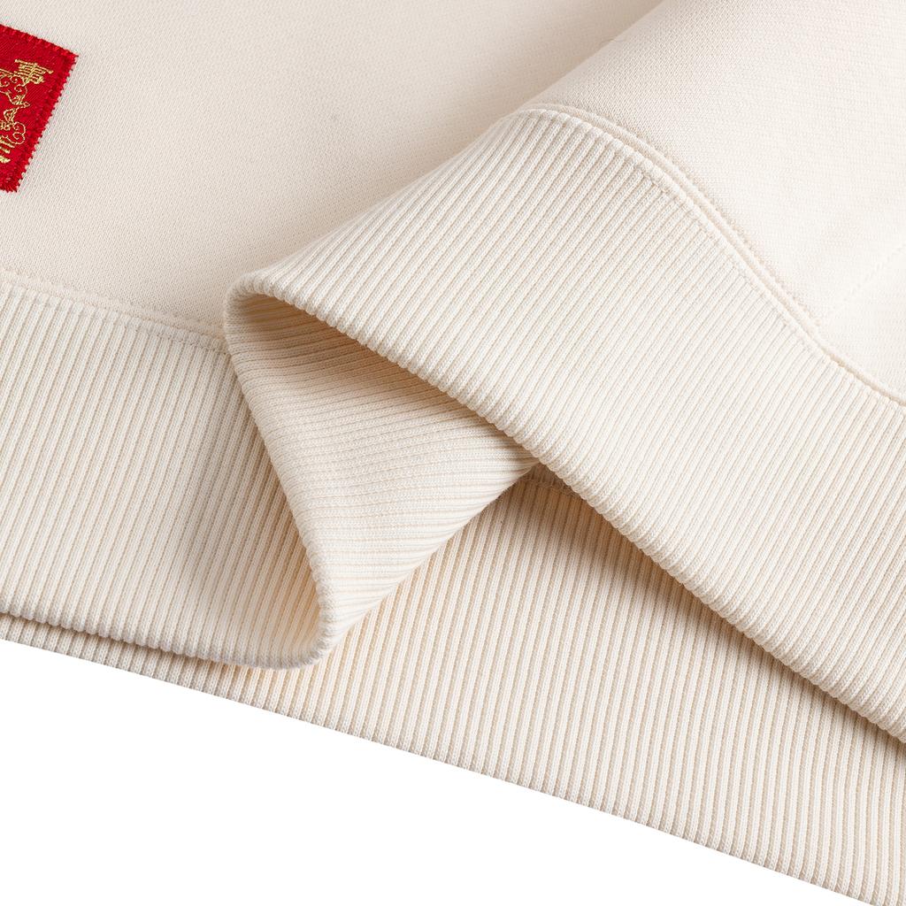 Anta Good Things Happen Mens Hooded Sweatshirt Spring 2026 Men Tops Milk-Salt-White 152618731-4