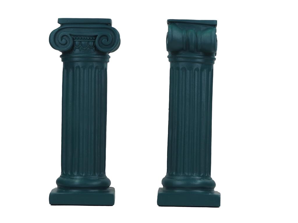 in three Impressive figma Arts Diorama Photography Figures and Accessories Ancient Greek and Roman Style Pillars 30cm x [Good directions] (Black 2)