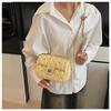 New Fashionable Versatile Chain Small Square Bag Summer Rhombus Shoulder Messenger Bag Women