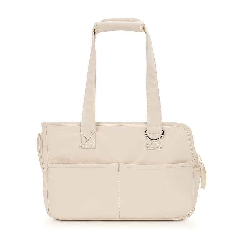 

Дышащая сумка-переноска для маленьких собак и кошек - удобная сумка-тоут для домашних животных с ручкой для путешествий и активного отдыха M