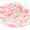 20-500pcs Jelly Color Acrylic Beads Mixed Round Loose Spacer Beads For Jewelry Making DIY Bracelet Necklace Earrings Accessories