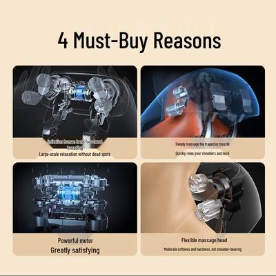 H5 Series Shoulder and Neck Massager CN Plug (adapter Included)