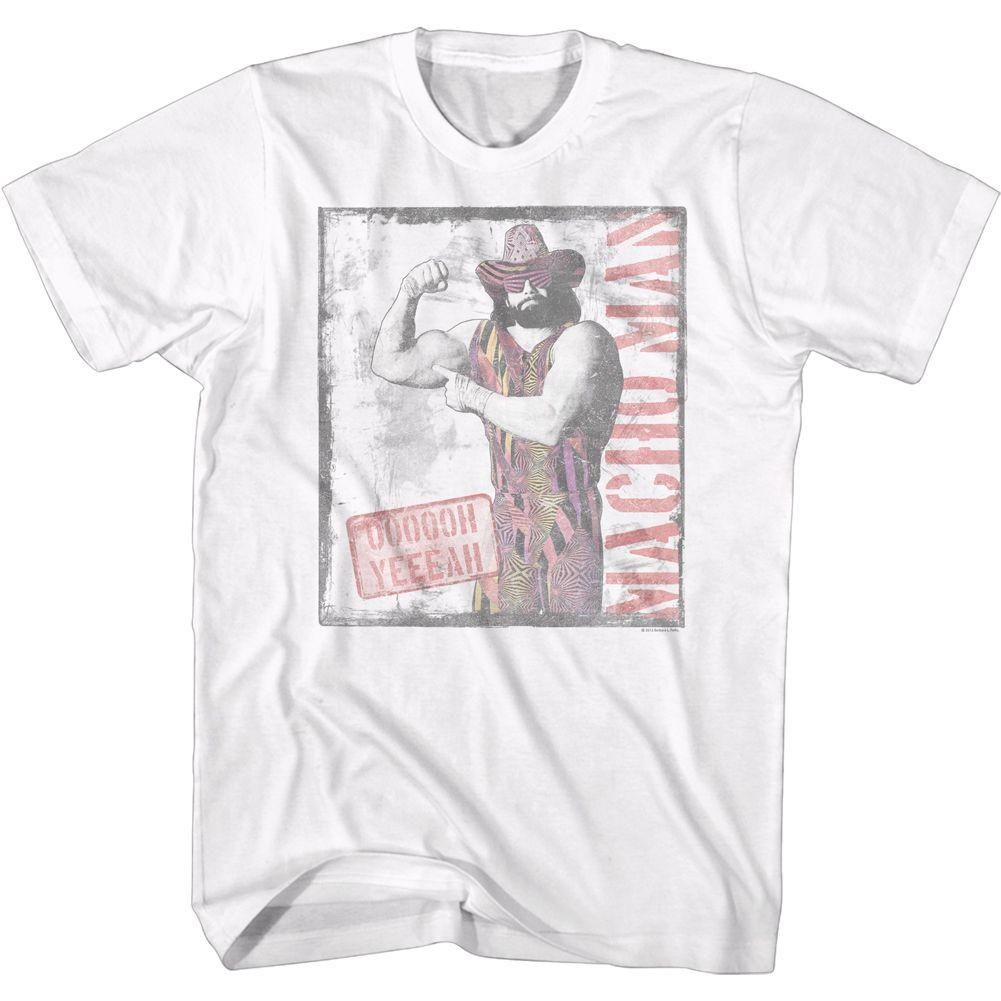 Macho Man - Ooooh Yeeeeah - Short Sleeve - Adult - T-Shirt S