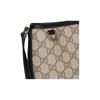 Gucci GG Emblem Logo Decorated Gold Hardware Coated Fabric Bucket Bag Shoulder Bag Mini Women bags Beige Black 847090-FAEUC-9741