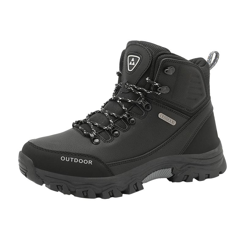 

Hiking Shoes Men Ankle Boots Outdoor Camping Anti-collision Climbing Shoe Lace Up Climbing Trekking Sneakers 39