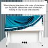 Soft Piano Keyboard Dust Cover, 88 Keys Protective Dust Cover Key Cover for Electronic Keyboard Digital Piano Dust Cover