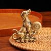 Chinese Feng Shui Ornament Fortune Dog Figure Home Decor Sitting On The Ground Fortune Dog Yuanbao Fortune Dog Crafts