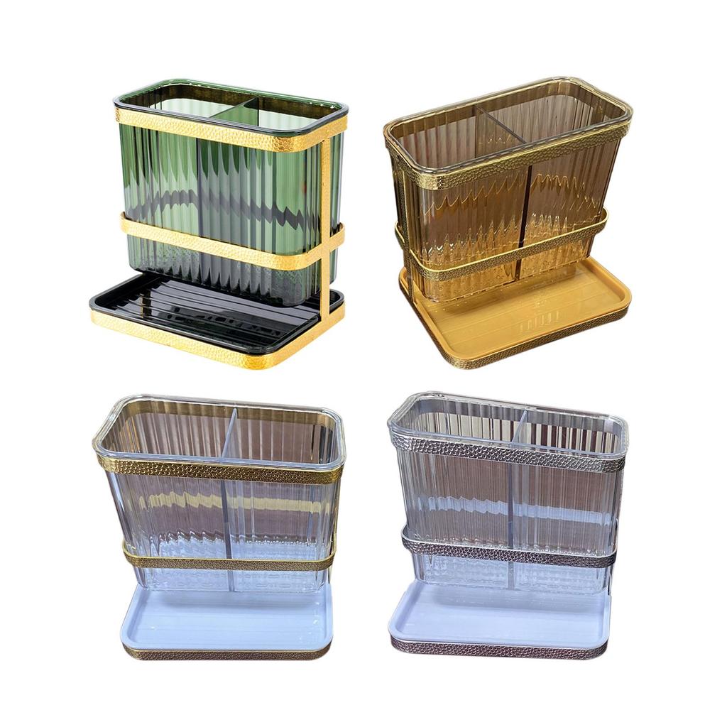 Chopstick er Punch Large Capacity Flatware Organizer Drainer Cutlery for Countertop Restaurant