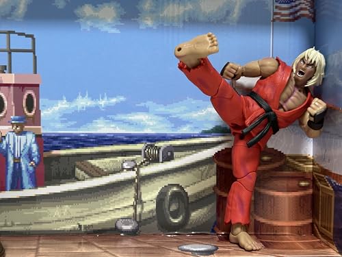 Jada Toys JD35552 Street Fighter II: Violent Ken 1/12 Scale Action Figure [Parallel Import]