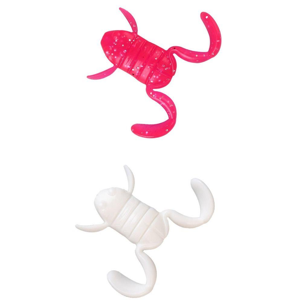 5PCS Frog-Like Stance Lure Mini Frog Bait TPE Artificial Bait  Outdoor Fishing