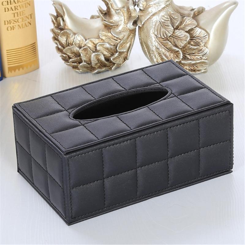 Practical Sturdy PU Leather Tissue Holder Designs for Modern Homes and Multipurpose Use in Any Room Space Saving