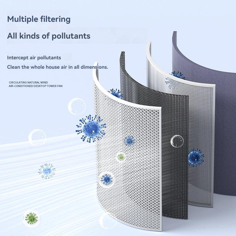 New Desktop Portable Air Purifier, High Efficiency Filter, Removes Smoke, Odor, Formaldehyde, Home, Restaurant, Office Use