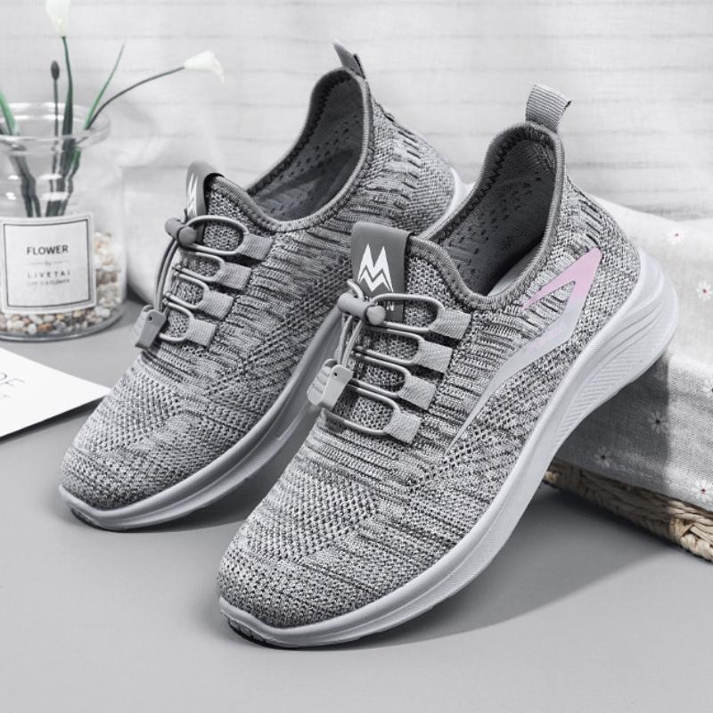 Damen Freizeit-Sportschuhe Leicht und Atmungsaktiv Flachsohlige Fitness-Trainingsschuhe Tennisschuhe Vielseitig für Studenten