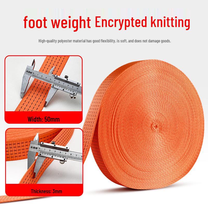 Truck Cargo Tow Rope: Durable, Wear-Resistant Polyester Webbing Strap