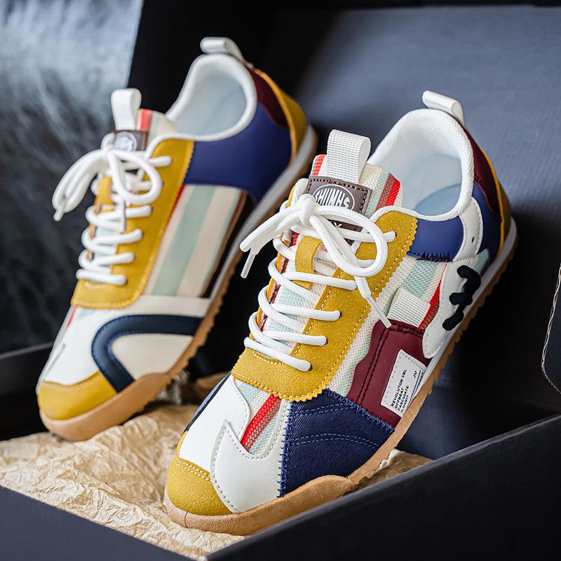 

Summer New Fashion Men Shoes Comfort Matching Daily Casual Shoes Light Luxury High-end Mesh Flat Mens Sneakers Zapatillas Hombre 46