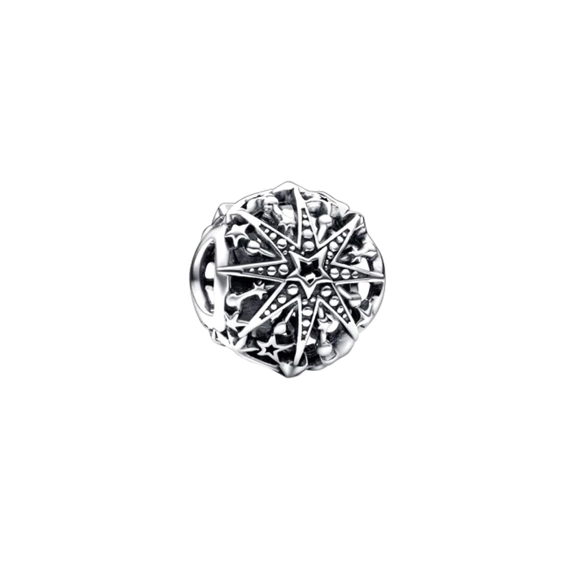 Pandora Celestial Snowflake Style Sterling Silver Jewelry Accessories Unisex Accessories 792360C00 Box