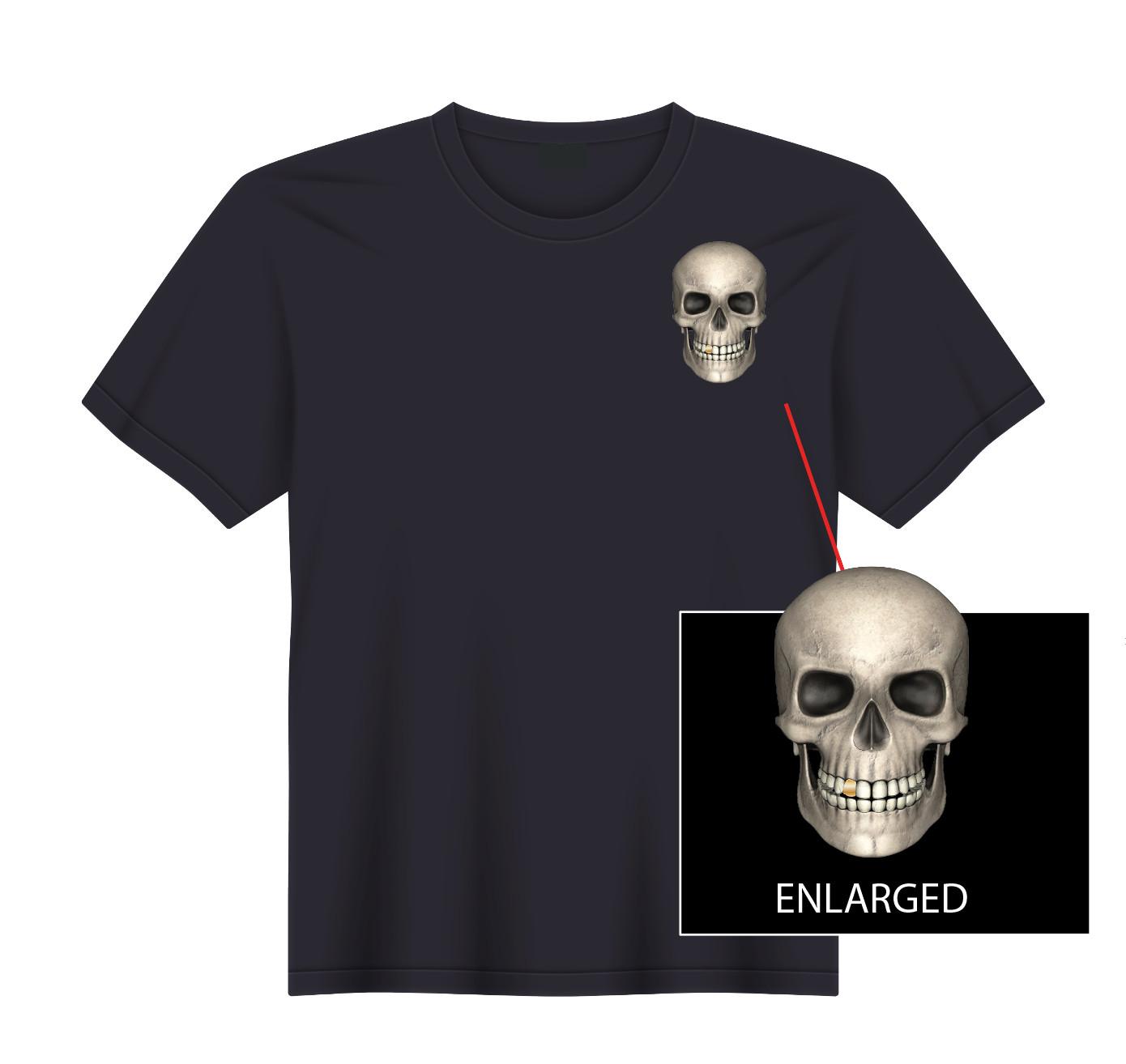 

Gold tooth Skull Skeleton Calavera Dia De Muertos T-Shirt NEW S, M, L, XL 5XL різнокольоровий