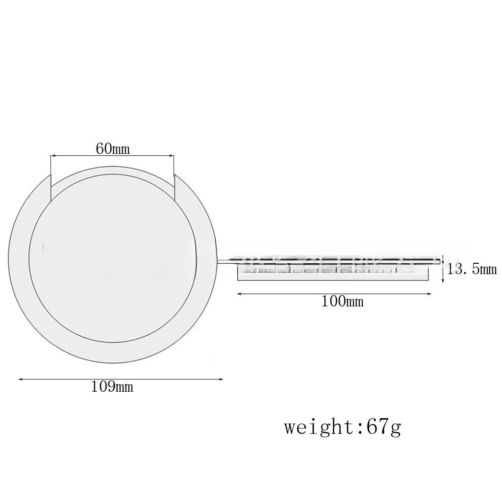 Folk and Classical Guitar Soundhole Cover 40/41-inch Large Soundhole Cover Feedback-Preventing Mute—No Disturbance To Neighbors