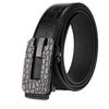 Belt New Leather Men'S Belt Cowhide Young People'S Versatile Middle-Aged And Young People'S Belt Toothless Automatic Buckle