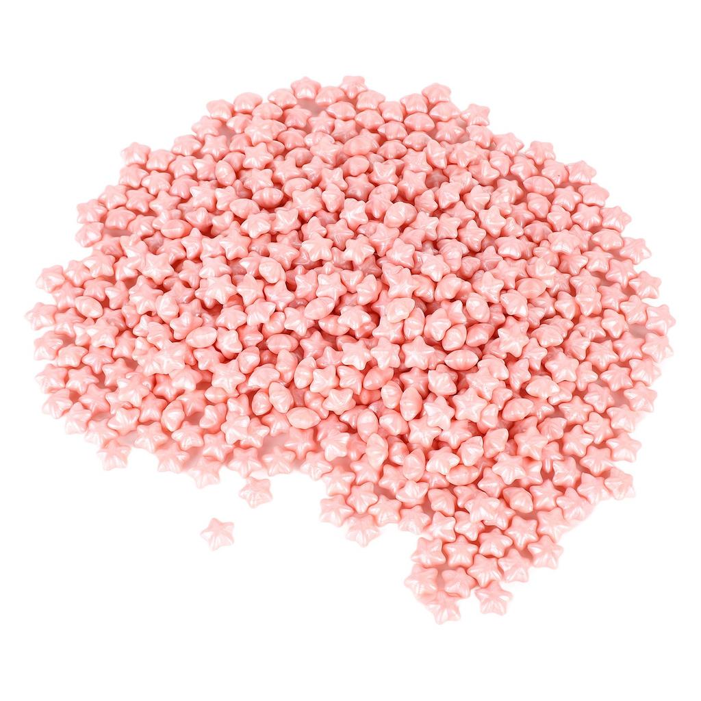 500g Star Wax Beads Easy to Melting Fast Drying Sealing Stamp Wax for Wedding Invitations Envelopes Pink