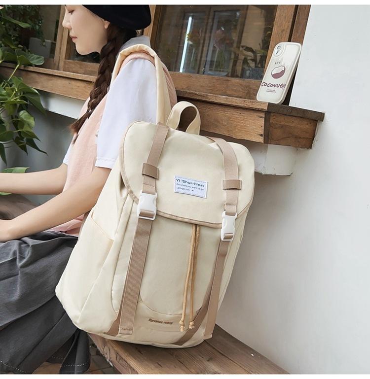 Backpack Men's Large Capacity Schoolbag Women's Casual Laptop Backpack For Middle School Students