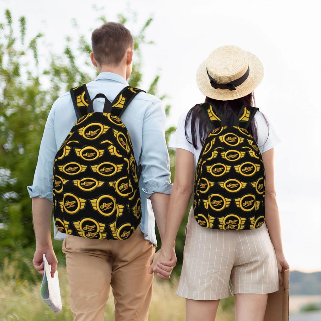 Motorcycle S-Simsons Backpack Hot Sale Daypack Large Capacity Boys Girls BookBag School Bag Shoulder Bags for Men Women