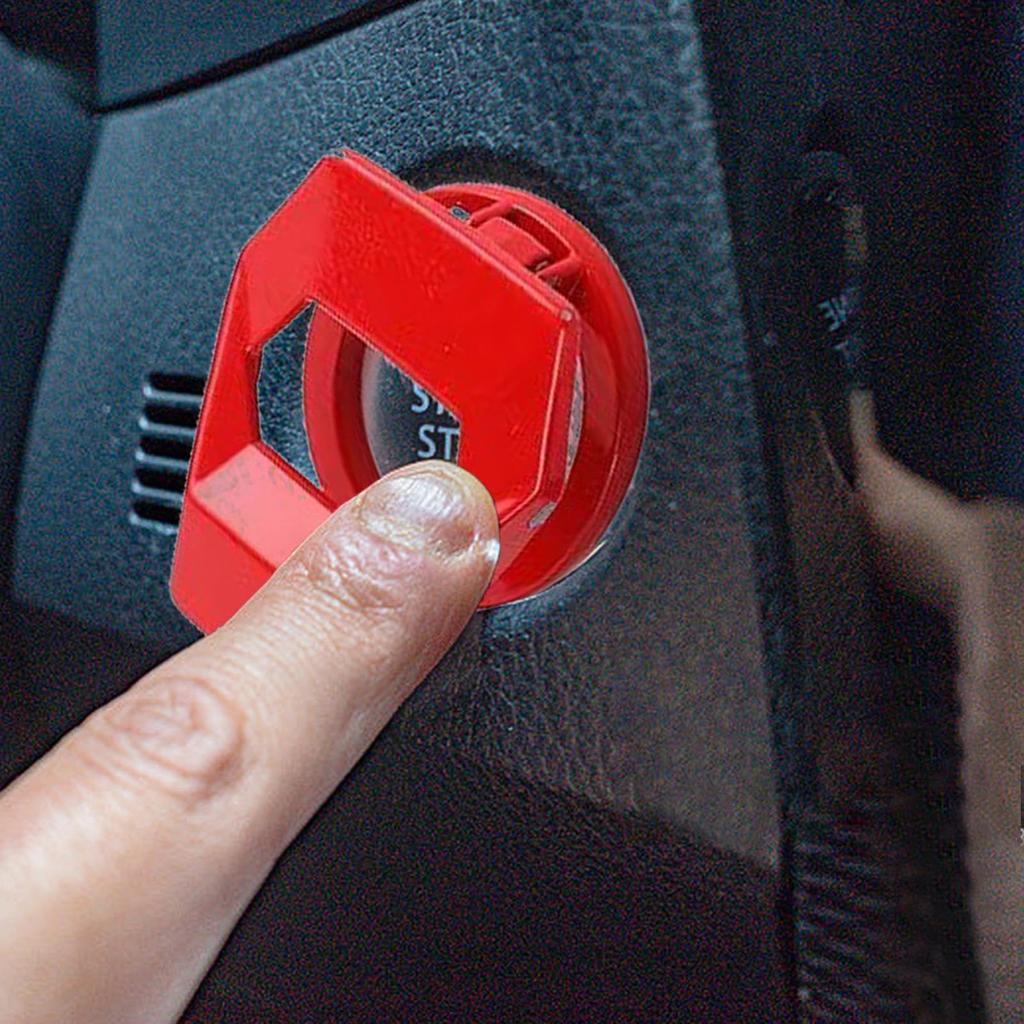 Car Engine Start Button Cover, Push Start Button Cover | Interior Engine Ignition Protection