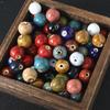 16mm Retro Ceramic Beads for DIY Bracelets & Necklaces
