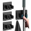 8X Self-Adhesive Tool Hanger Holder for Brooms Mops Kitchen Garage