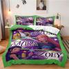 Conjunto de Cama Caçadores de Demônios K-Pop para Fã Crianças Lavável à Máquina Durável Tamanho King Queen Solteiro para Meninas K-pop Decoração de Casa Quarto