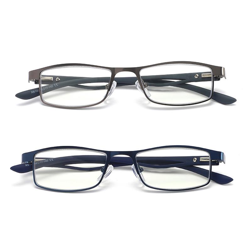 RBENN 4 Pack Anti Blue Light Reading Glasses Men Women Ultralight Small Size Computer Reader Eyeglasses +0.50 0.75 1.50 1.75 2.0