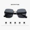 New Frameless Cut Edge Sunglasses Trendy Internet Famous Plain Face Sunshade Sunglasses Versatile Sunglasses