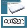 Assortment Kit High Pressure With Plactic Box Elastic Band O Ring Sealing Gaskets Washer Seals