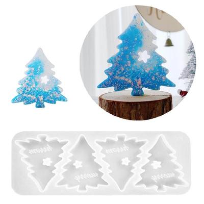 Silikon-Kerzenformen, Seifenformen, Weihnachtsbaumform, Wachsform, Handarbeitsform, Handarbeitszubehör für Wachshandwerk