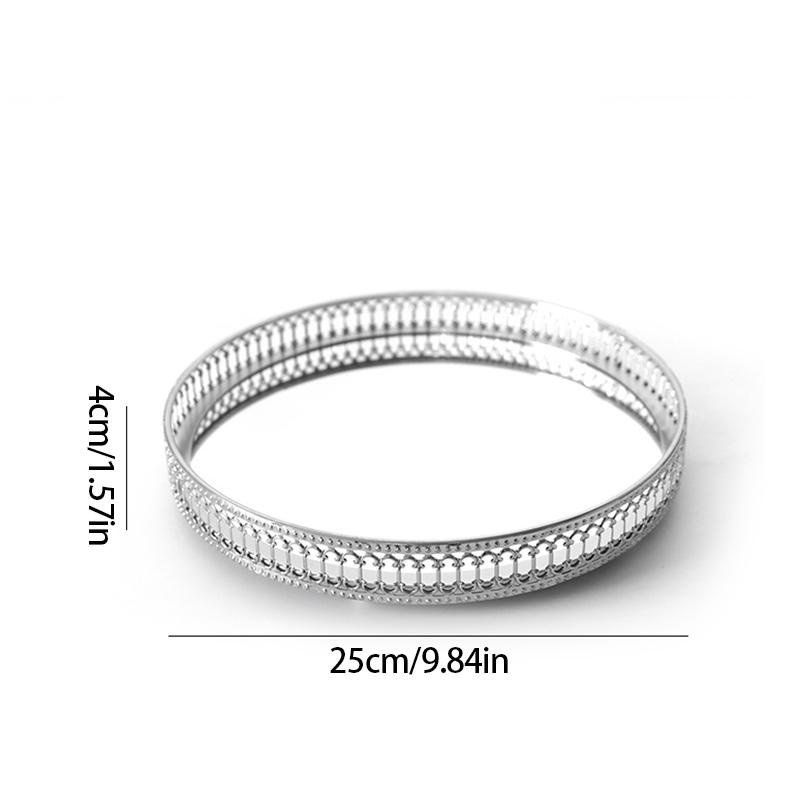 

1 шт. Винтажное декоративное украшение для духов, ювелирных изделий, браслета, серег, хранения, спальни L