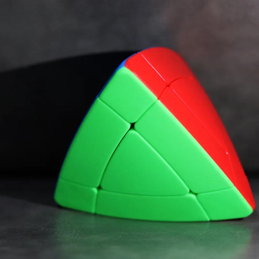 3x3 Magic Cube Tower 3x3  Alien Third Order Pyramid Speed Cubo Magico Professional Educational Toys For Children Cube