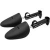 Adjustable Anti-Crease Shoe Tree - Plastic, Spring-Loaded Shoe Stretcher for Men and Women, Prevents Deformation