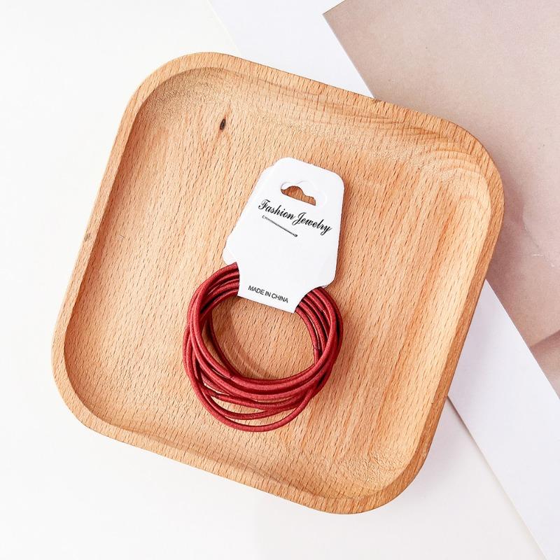 Candy-colored Hair Tie High Elasticity No Damage To Hair Hair TieHair Band Hair Band for Girls Headwear